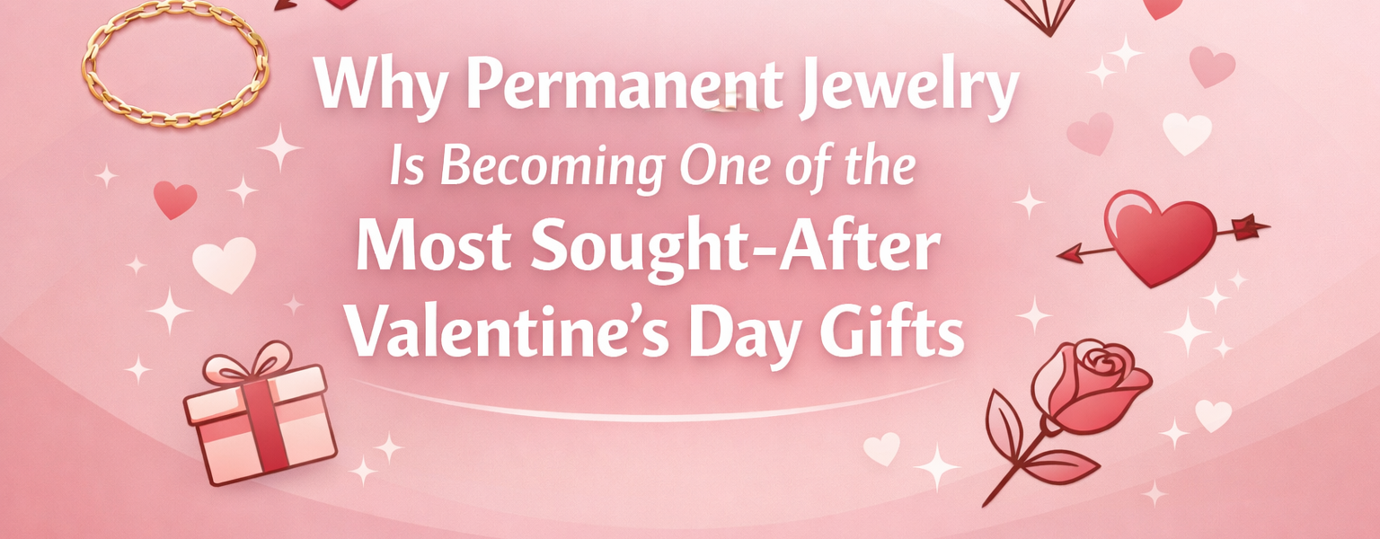 Why Permanent Jewelry Is Becoming One of the Most Sought-After Valentine’s Day Gifts